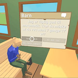 Screenshot of Mord Ombord VR murder mystery game